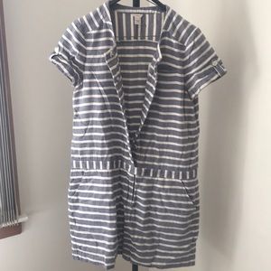 J. Crew striped summer dress